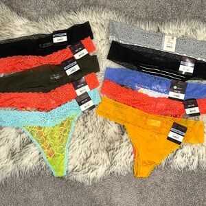 NWT 10 NOBO Micro Lace Thong Bundle
